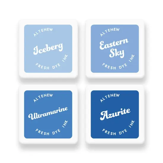 Lapis Lazuli Fresh Dye Ink Mini Cube Set {1}