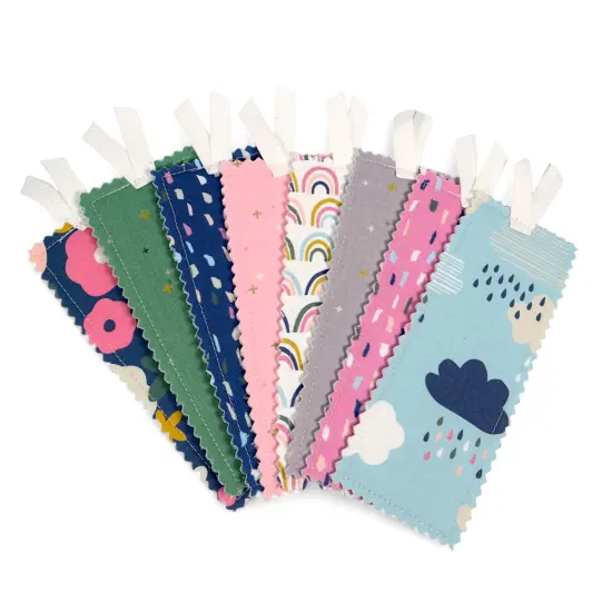 Crosscut Sewing Co.&reg; Bookmark Sewing Project Kit for Beginners Rainbows {3}