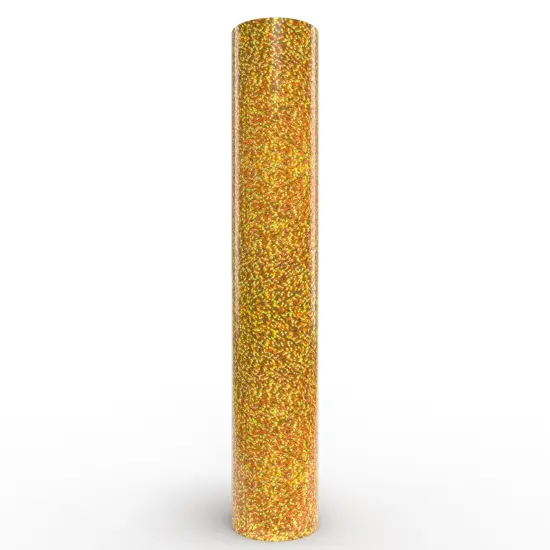Siser&reg; Holographic Heat Transfer Vinyl, 11.8" x 60" Gold {1}