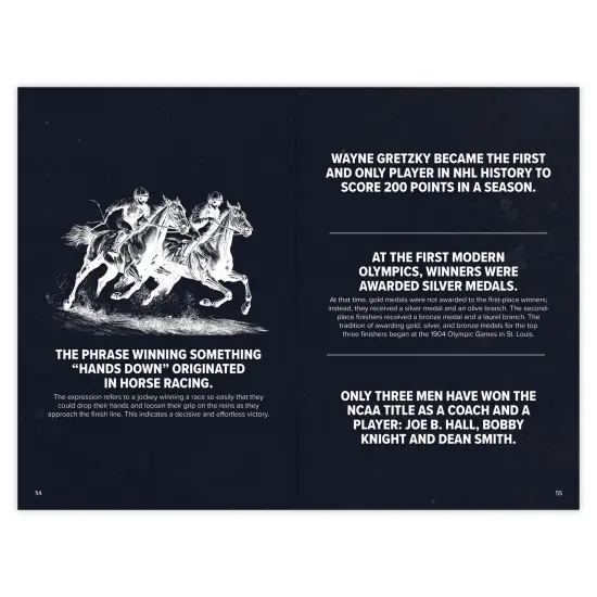 Super Sports Stats & Facts Softcover Book {2}