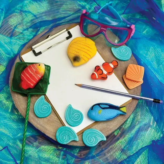 Yellow Door Sensory Play Stones: Fish - 8 Pieces {6}