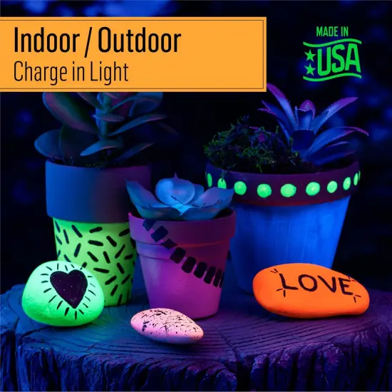 FolkArt Glow-in-the-Dark Acrylic Colors 2oz {5}