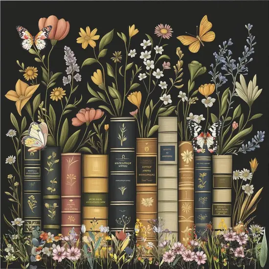 Book 5D Diamond Painting Kits for Beginner DIY Gem Art Full Drill {1}