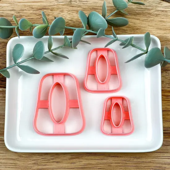 Oblong Donut Statement Clay Cutters {2}