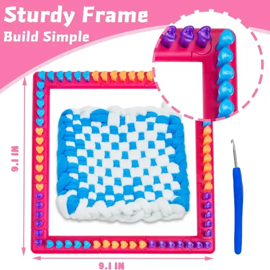 Weaving Loom Kit Toys, DIY Art and Crafts for Adults {3}