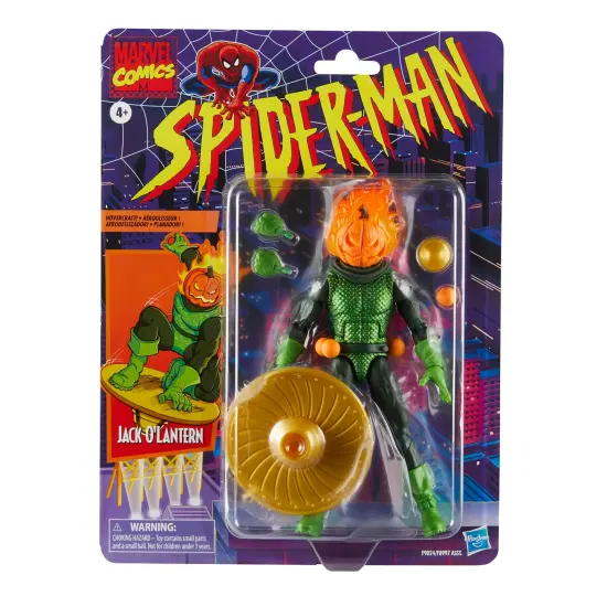 MARVEL Legends Series Jack O'Lantern, Spider-Man Comics Collectible 6-Inch Action Figure {3}