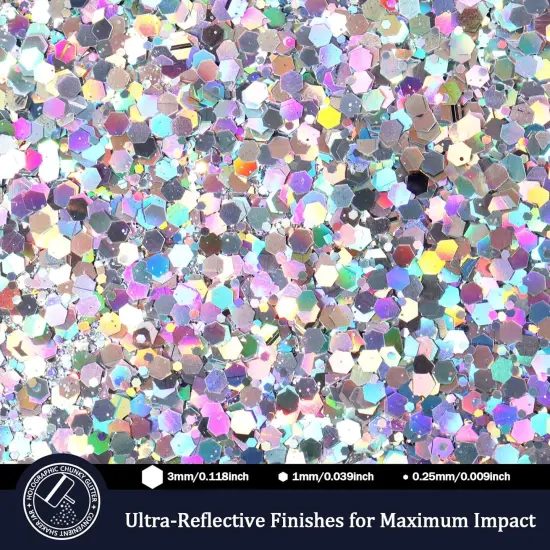 Holographic Glitter for Resin {3}