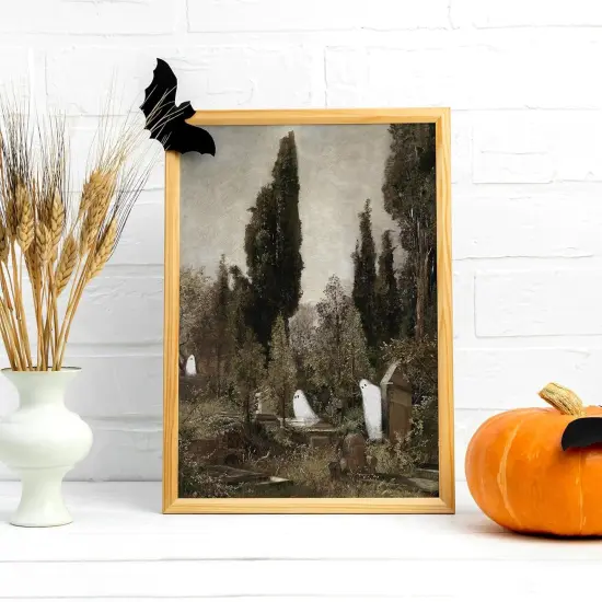 5Pcs Halloween Wall Art Prints - Unframed {3}