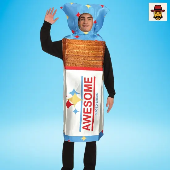 Loaf of Bread Costume Funny Food Tunic Slice Halloween {4}