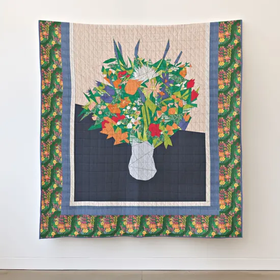 Daisy Wildflower Bouquet Border Quilt Kit (kit505) | Art Gallery | Sewing Kit {1}