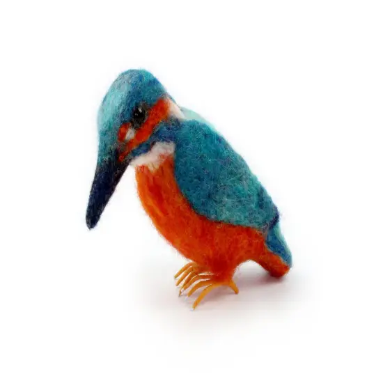 Felting Kit - Kingfisher Needle Felt Kit {2}