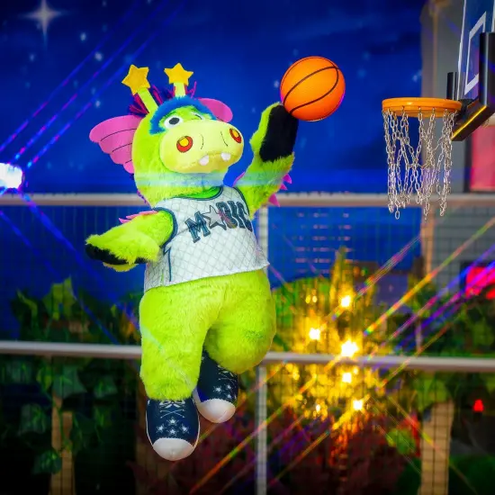 Bleacher Creatures Orlando Magic Stuff The Magic Dragon 10" Mascot Plush Figure (City Edition '24-'25) {4}