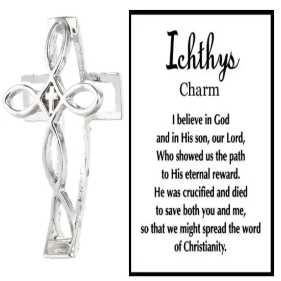 Cross of Faith Charm {1}