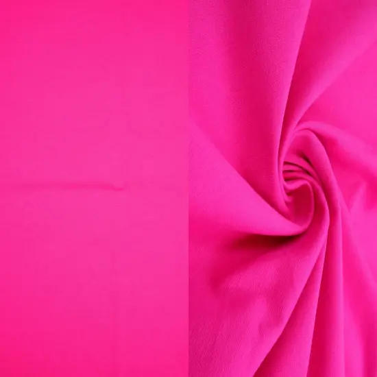 Rayon Nylon Span Ponti Solid Fabric 1 Yard Soft Stretch Sculpting 58/60" Wide Coral {5}