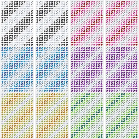 Self-Adhesive Rhinestone Stickers Gem {1}