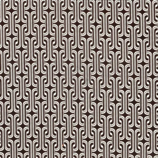 1 Yard Soft DTY Geometric Print Knit Fabric Stretch Lightweight 58/60 Inches Wide BROWN/IVORY {1}