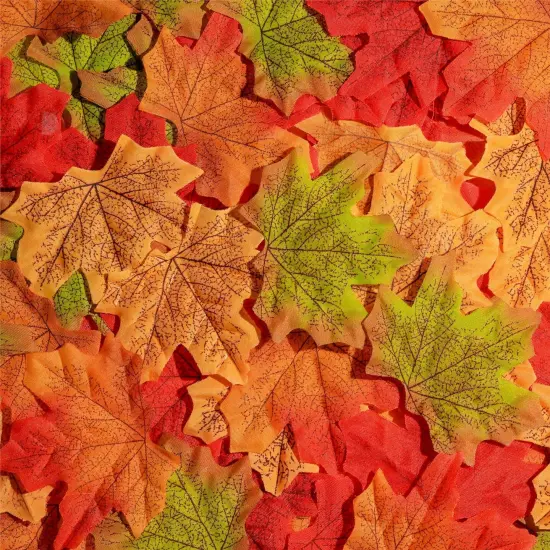Fall Leaves Fake Fall Decorations 3.15inch {1}