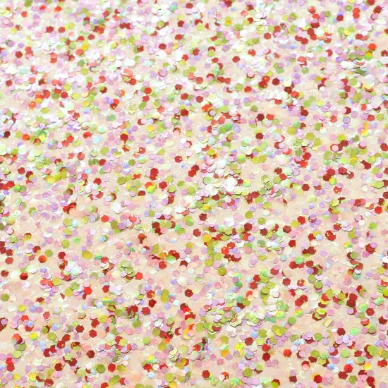 American Crafts Chunky Glitter Specialty Paper 8.5"X11"-Strawberry {5}