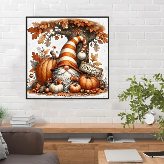 14x14 inch - 5D Gnome Diamond Painting Kits for Adults {2}