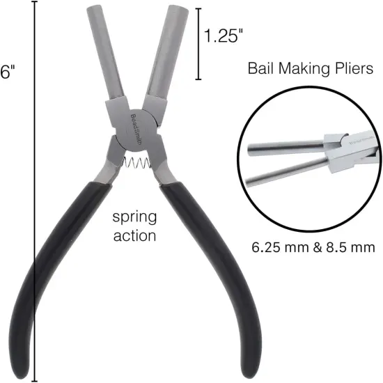 The Beadsmith Bail Making Plier 6.25 x 8.5MM with Spring {3}