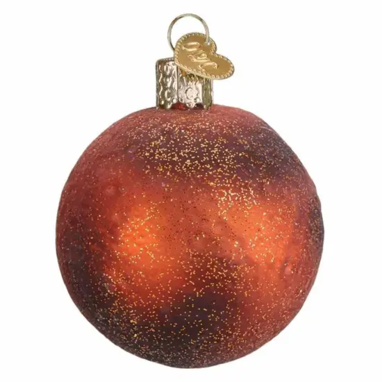 Old World Christmas 2.5 Inch Mars Tree Ornament , Ornament Planet Neighbor Gold {2}