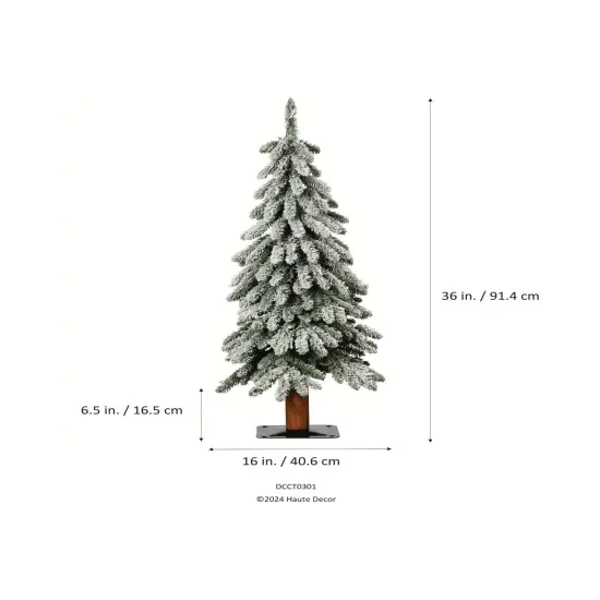 Haute Decor Alpine Christmas Trees - Available in 4 Sizes {3}