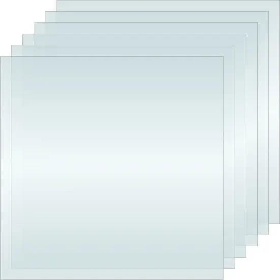 We R Etch Quill Plastic Sheets 8"X8" 6/Pkg {3}