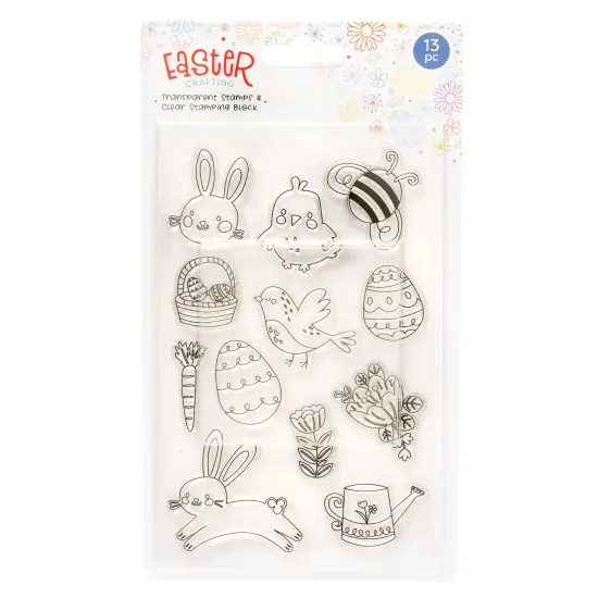 AC Stamp Set 13/Pkg-Transparent {1}