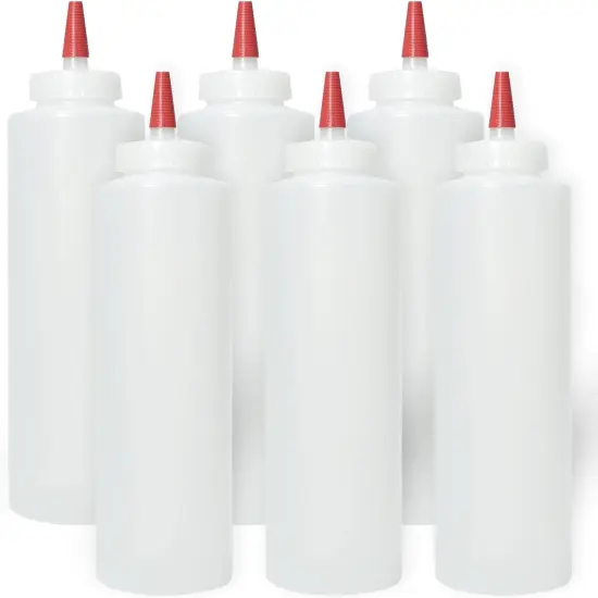 Plastic Squeeze Condiment Bottles {1}