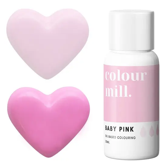 20ml Baby Pink Oil Based Colouring for Vibrant Buttercream Ganache Fondant Cake Batter and More {2}