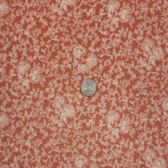 1 Yard Rayon Crinkle Canyon Sunset Fabric, 50/52&rdquo; Wide, Lightweight Apparel Material {3}