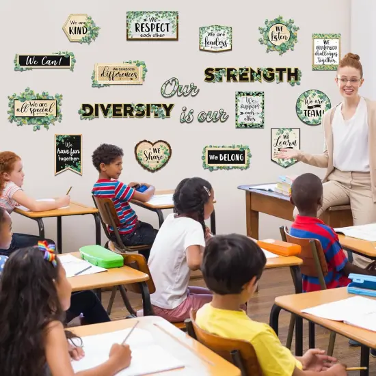 21 Pieces Inspirational Bulletin Board Set {4}