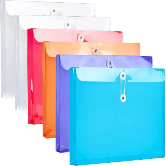 Plastic Letter Size Envelopes {1}