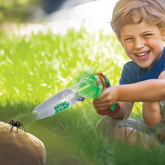 Collections Etc Nature Bound LED Lighted Bug Battery-Operated Vacuum {1}