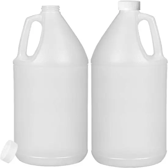 2 Pack 1 Gallon Plastic Jugs {1}
