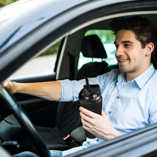 Water Bottle Insulated,32oz - Olive {3}