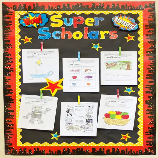 Superhero Funtastic 4" Letters Combo Pack (TCR5845) {2}