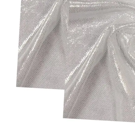 Goddess Foiled Stretch Mesh {7}