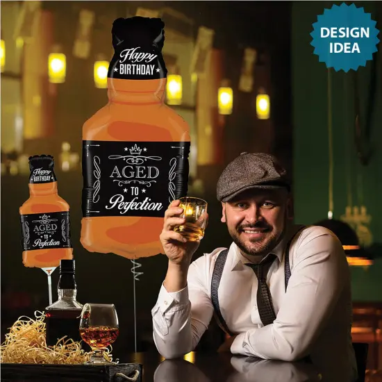 Betallic&reg; Aged To Perfection Whiskey Balloon 34 Inch {1}