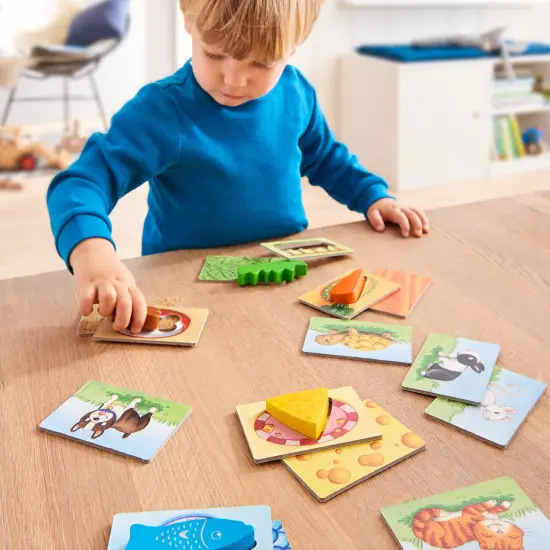 My Very First Games: A Memory & Matching Game for Toddlers Ages 2+, Nibble Nibble Munch Crunch, Preschool Learning Activities, Made in Germany Multicolor {4}