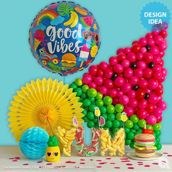 Qualatex&reg; Good Vibes Balloon 18 Inch {1}