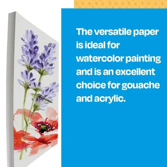 Sax Watercolor Paper, 12 x 18 Inches, 90 lb, Natural White, 100 Sheets {5}