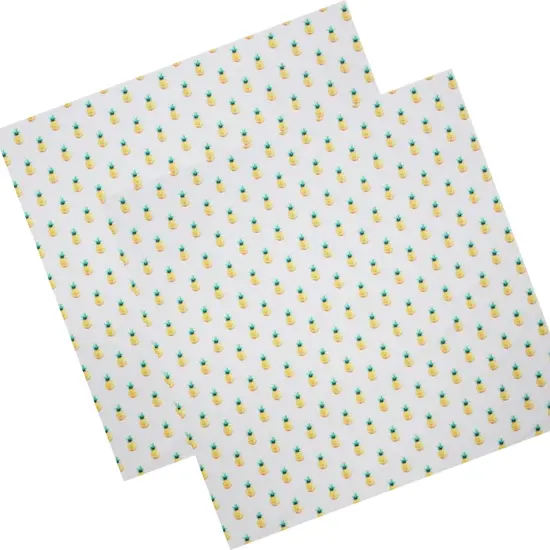 Pineapple Printed Spandex {5}