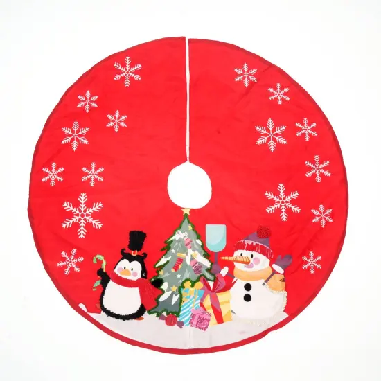 Holly Jingle Jewel Tree Skirt {2}