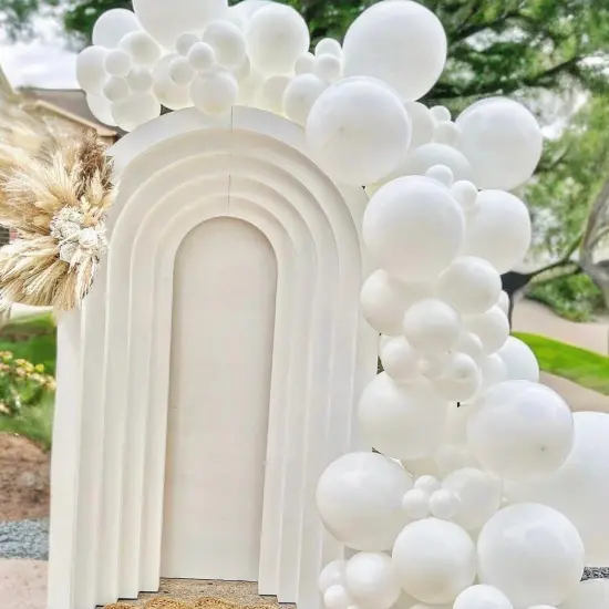 30pack White Latex Balloons {2}