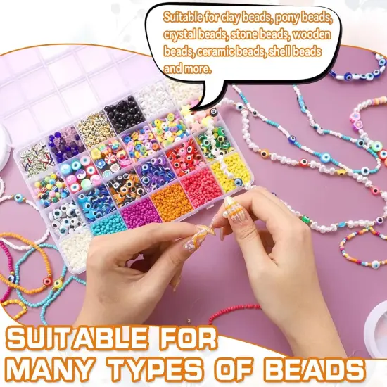 Elastic String for Bracelets, Wear-Resistant Bead Stings for DIY Bracelet, Necklace and Jewelry Making {4}