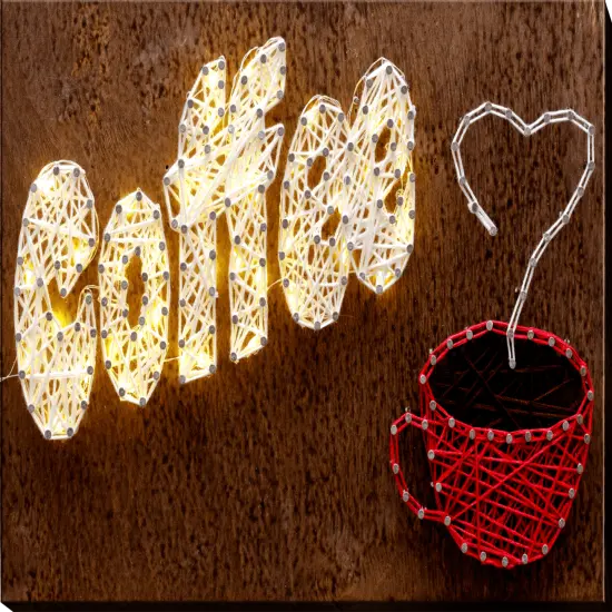 Creative Kit/String Art Coffee {3}