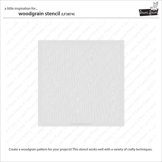 Lawn Clippings Coloring Stencil-Woodgrain {5}