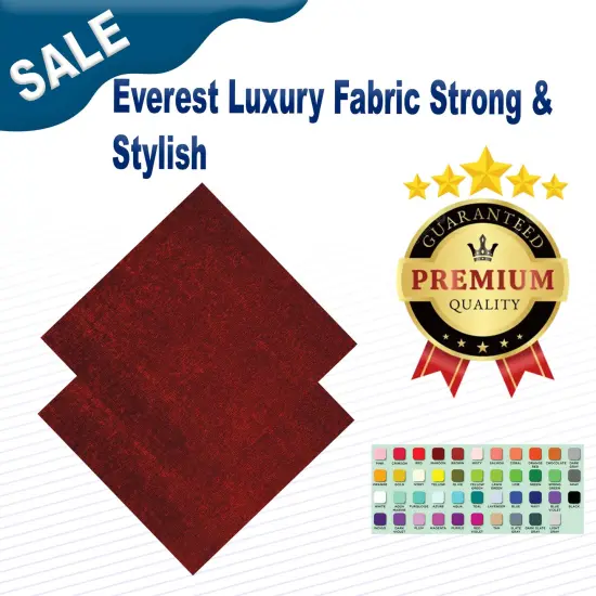 Everest Luxury Fabric Strong & Stylish Ruby {2}