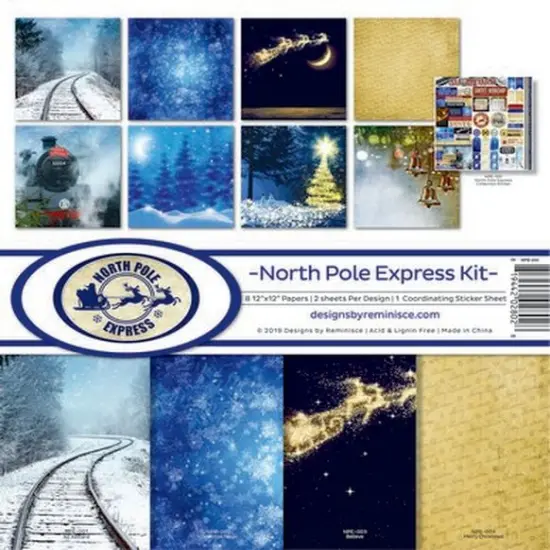 North Pole Express Collection Kit {1}